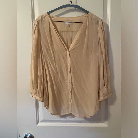 Anthropologie Button Down Blouse - Picture 2 of 7